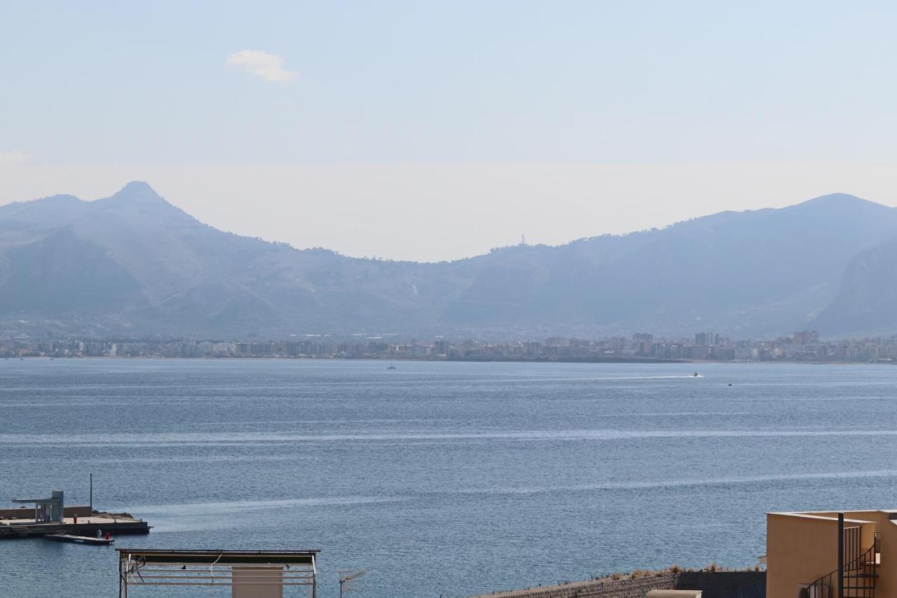 Casa De Paoli - Vista Mare Arenella, Palermo Con Parcheggio Privato Leilighet Eksteriør bilde